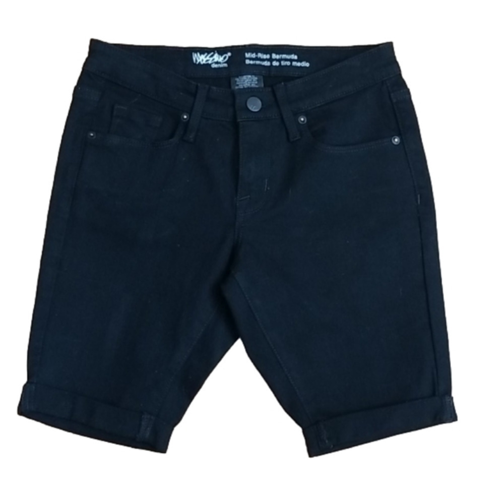 Mossimo Supply Co. Black Jean Shorts